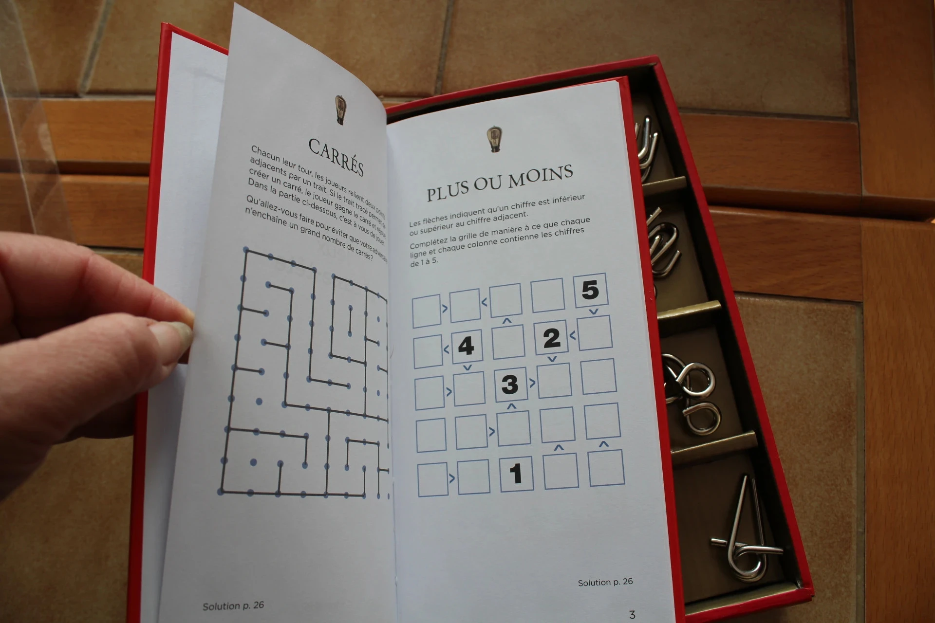 Coffret Énigmes & Casse-tête – Univers Rétro / Steampunk – photo 9